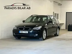 Svart Begagnad 2008 BMW 520 Kombi | 59 900 kr (Marknadspris)