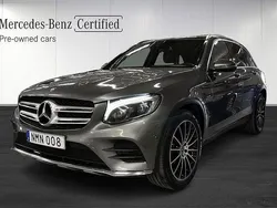 Gråmetallic Begagnad 2017 Mercedes GLC350 AMG SUV | 319 000 kr