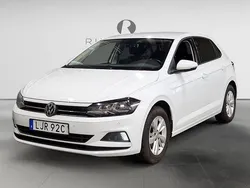 Vit Begagnad 2019 VW Polo Halvkombi | 149 900 kr (Marknadspris)