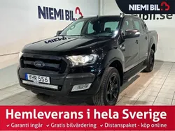 Svart Begagnad 2017 Ford Ranger Wildtrack Pickup | 319 900 kr (Dyr)