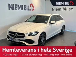 Vit Begagnad 2022 Mercedes C220 Avantgarde Kombi | 379 900 kr (Superpris)