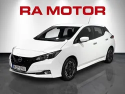 Vit Begagnad 2022 Nissan Leaf Acenta Halvkombi | 169 900 kr (Bra pris)