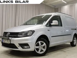 Silver (reflexsilver metallic) Begagnad 2019 VW Caddy Maxi Minibuss | 199 900 kr (Marknadspris)