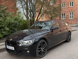 Svart Begagnad 2017 BMW 318 M Sport Kombi | 170 000 kr (Marknadspris)