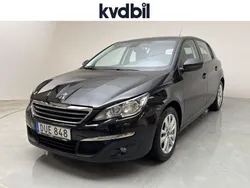 Svart (svart metallic) Begagnad 2015 Peugeot 308 Active Halvkombi | 93 800 kr (Bra pris)