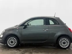 Grå Begagnad 2017 Fiat 500 Lounge Halvkombi | 69 900 kr (Bra pris)