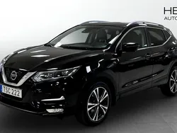 Svart Begagnad 2019 Nissan Qashqai Tekna SUV | 179 900 kr (Marknadspris)