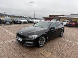 Svart Begagnad 2017 BMW 520 Sport Line Sedan | 259 800 kr (Bra pris)