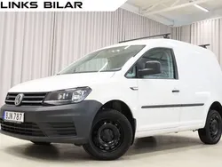 Vit Begagnad 2018 VW Caddy Minibuss | 159 900 kr (Bra pris)