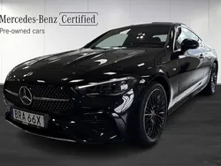 Svart Begagnad 2024 Mercedes CLE300 AMG line Sportkupé | 629 000 kr