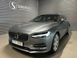 Grå Begagnad 2017 Volvo V90 Inscription Kombi | 259 500 kr (Marknadspris)
