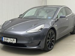 Grå Begagnad 2020 Tesla Model 3 Performance Sedan | 189 000 kr