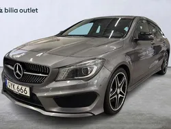 Mörkgrå Begagnad 2015 Mercedes CLA220 AMG Sedan | 199 000 kr (Marknadspris)