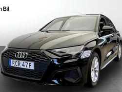 Svart Begagnad 2022 Audi A3 Sportback Proline Halvkombi | 229 000 kr (Marknadspris)