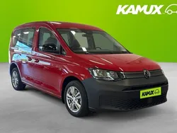 Röd Ny 2024 VW Caddy Minibuss | 349 800 kr (Lite dyr)