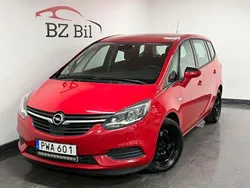 Röd Begagnad 2018 Opel Zafira Tourer Minibuss | 129 900 kr (Marknadspris)