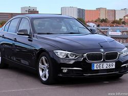 Svart Begagnad 2016 BMW 330e Luxury Line Sedan | 167 500 kr (Marknadspris)