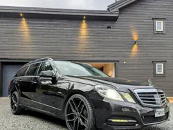 Svart Begagnad 2012 Mercedes E350 Avantgarde Kombi | 124 000 kr (Marknadspris)