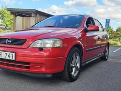 Röd Begagnad 2001 Opel Astra Halvkombi | 13 900 kr (Bra pris)