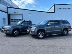 Grå Begagnad 2017 VW Amarok Aventura Pickup | 139 200 kr (Marknadspris)