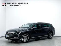Mörkgrå (grå) Begagnad 2018 VW Passat R-line Kombi | 169 900 kr (Bra pris)