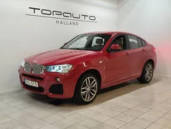 Röd Begagnad 2015 BMW X4 M Sport SUV | 189 900 kr (Marknadspris)