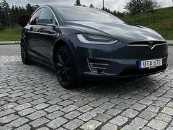 Grå Begagnad 2020 Tesla Model X SUV | 495 800 kr (Superpris)