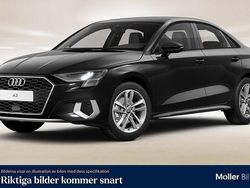 Brilliantsvart Begagnad 2022 Audi A3 Advanced Plus Sedan | 249 900 kr (Marknadspris)