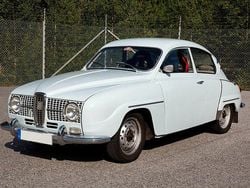 Ljusblå Begagnad 1965 Saab 96 Sedan | 195 000 kr
