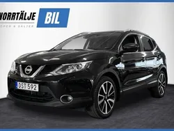 Svart Begagnad 2015 Nissan Qashqai 360º SUV | 109 900 kr (Marknadspris)
