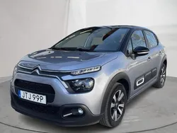 Grå Begagnad 2021 Citroën C3 Halvkombi | 129 800 kr (Marknadspris)