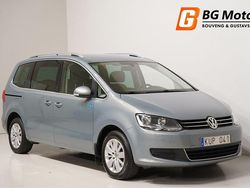 Grå Begagnad 2012 VW Sharan Minibuss | 114 800 kr (Marknadspris)