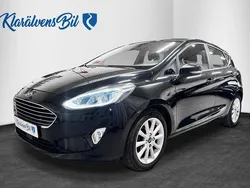 Svart Begagnad 2018 Ford Fiesta Titanium Halvkombi | 99 900 kr (Marknadspris)