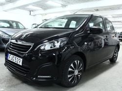 Svart Begagnad 2014 Peugeot 108 Halvkombi | 84 900 kr (Lite dyr)