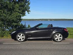 Svart Begagnad 2005 Mercedes SLK200 Cab | 85 000 kr (Marknadspris)