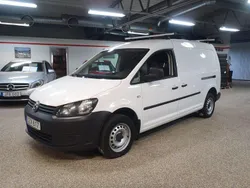 Vit Begagnad 2015 VW Caddy Maxi Minibuss | 128 000 kr (Marknadspris)