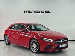 Röd Begagnad 2018 Mercedes A180 AMG Halvkombi | 234 500 kr (Dyr)