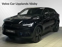 Svart Begagnad 2024 Volvo EC40 Single Motor Extended Range SUV | 499 900 kr (Marknadspris)
