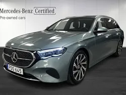 Grön Begagnad 2023 Mercedes E300 Avantgarde Kombi | 639 000 kr (Marknadspris)
