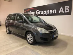 Grå Begagnad 2009 Opel Zafira Minibuss | 44 900 kr