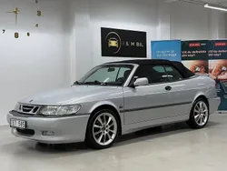 Ljusgrå Begagnad 2002 Saab 9-3 Cabriolet Aero Cab | 129 900 kr (Lite dyr)
