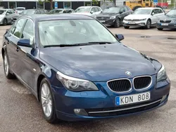 Blå Begagnad 2009 BMW 520 Sedan | 89 900 kr (Bra pris)