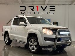 Vit Begagnad 2013 VW Amarok Highline Pickup | 129 900 kr (Lite dyr)