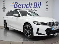 Vit Begagnad 2024 BMW 330e M Sport Kombi | 529 500 kr (Superpris)