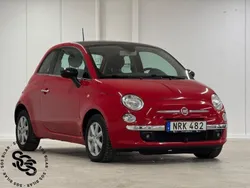 Röd Begagnad 2014 Fiat 500 Lounge Halvkombi | 64 900 kr (Marknadspris)