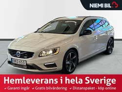 Vit Begagnad 2014 Volvo V60 R-Design Momentum Kombi | 194 900 kr (Dyr)