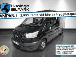 Svart Begagnad 2016 Ford Transit Kombi | 199 900 kr (Dyr)