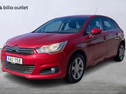 Röd Begagnad 2011 Citroën C4 Halvkombi | 59 900 kr (Bra pris)