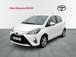 Vit Begagnad 2018 Toyota Yaris Touch Halvkombi | 139 000 kr (Marknadspris)
