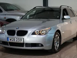 Ljusgrå Begagnad 2004 BMW 525 Kombi | 44 500 kr (Lite dyr)